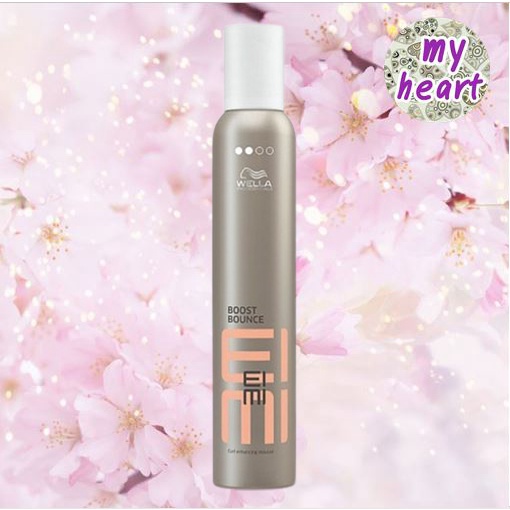 Wella EIMI Boost Bounce Curl Enhancing Mousse 300ml มูส จัดแต่งทรงผม จัดแต่งลอนผมให้ชัดเจน ผมเงางามไ