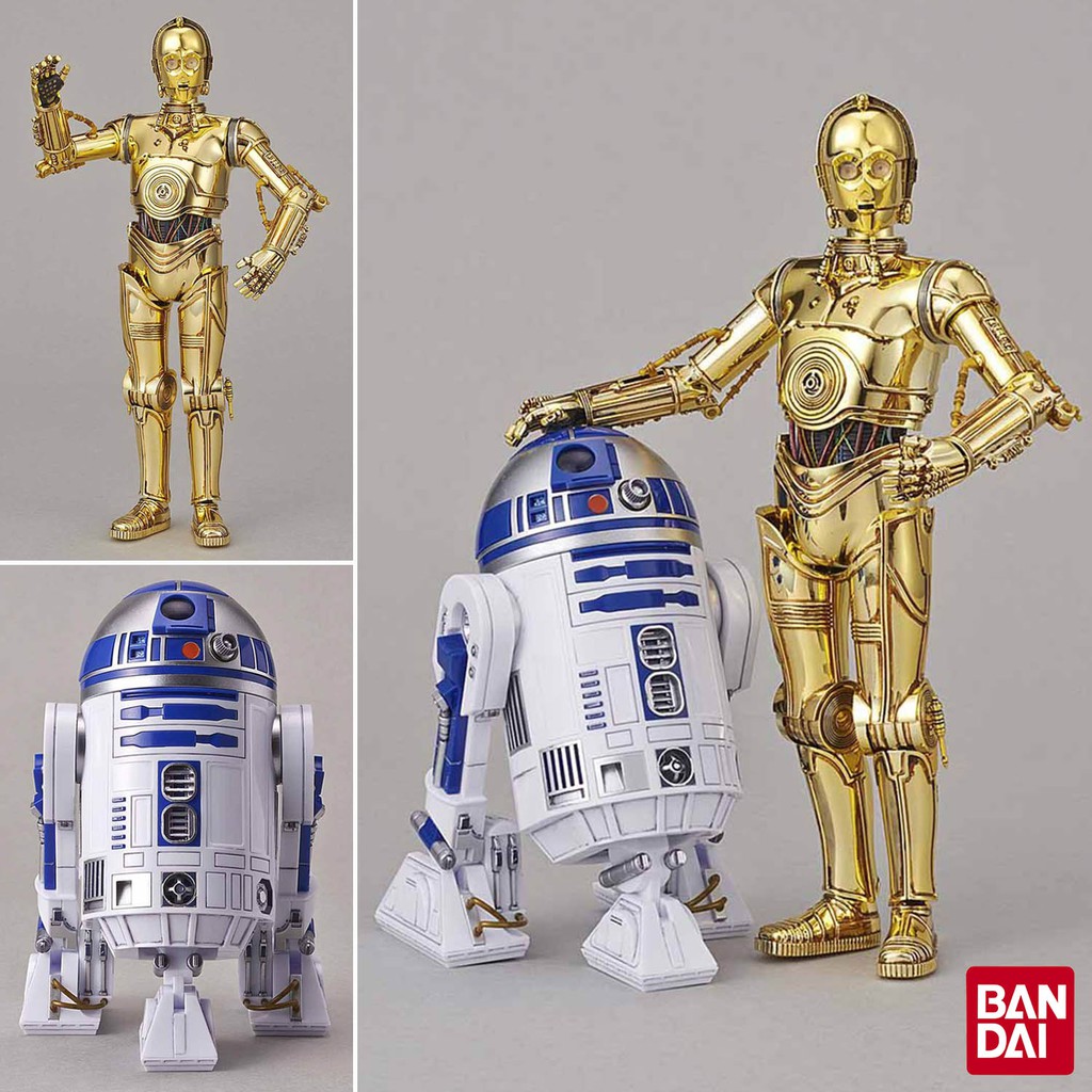 Model Figma งานแท้ Bandai Star Wars สตาร์ วอร์ส Last Of Jedi ปัจฉิมบทแห่งเจได C-3PO R2-D2 ซีทรีพีโอ 