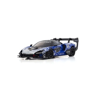 KYOSHO MZP243BL บอดี้ ASC MR-03W-MM McLaren Senna GTR Blue MZP243BL