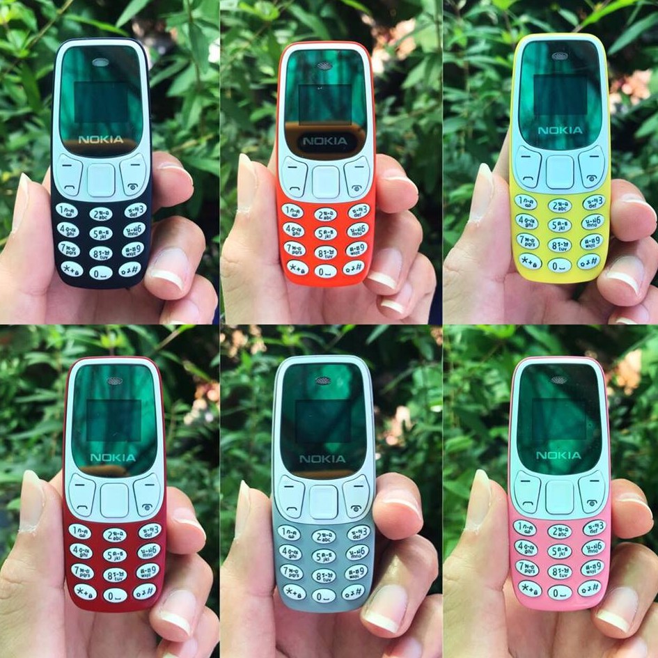 NOKIA โทรศัพท์มือถือ  (สีเหลือง) ใช้งานได้ 2 ซิม โทรศัพท์ปุ่มกด รุ่นใหม่2020  โทรศัพท์จิ๋ว มือถือจิ๋ว  โนเกียจิ๋ว