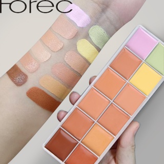 horec คอนซีลเลอร์ 12 สี มอยซ์เจอไรเซอร์ธรรมชาติและคอนซีลเลอร์ติดทนนาน รองพื้นคอนทัวร์สามมิติ