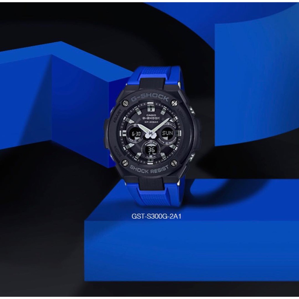 G-Shock Daily พร้อมส่ง นาฬิกาข้อมือ GST-S300G-2A1