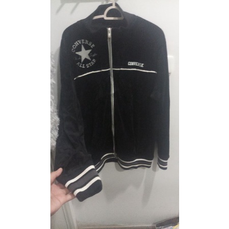 sale219฿🔥เสื้อคลุม เสื้อแจ็คเก็ตคอนเวริส์CONVERSE All Star แท้100%งานใหม่100%ผ้ากำมะหยี่