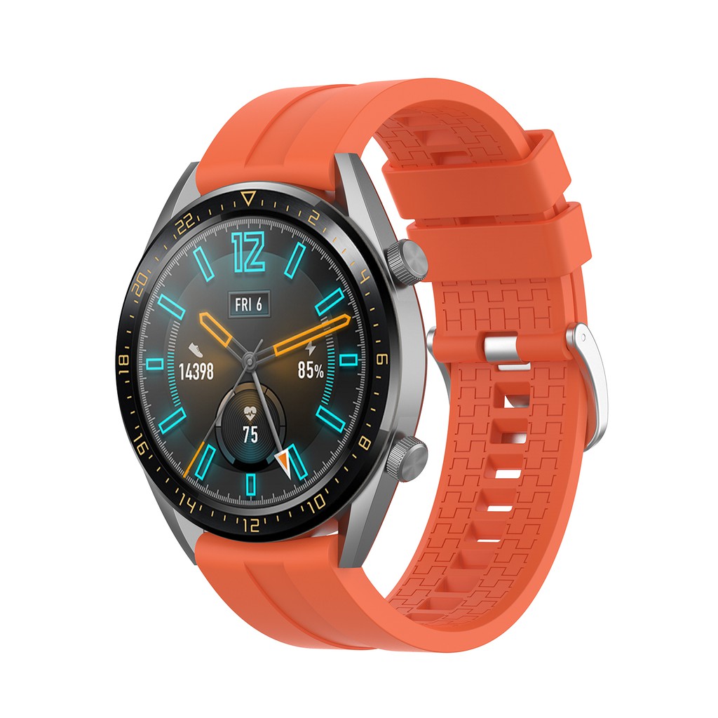 สายนาฬิกาข้อมือซิลิโคน ขนาด 22 มม. สำหรับ Huawei Watch GT GT2 46 มม. /honor magic 2 46 มม.（ไม่เหมาะสำหรับ GT2 42 มม.）