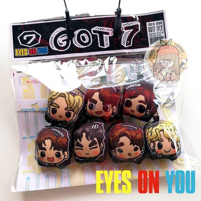 พวงกุญแจตุ๊กตาgot7