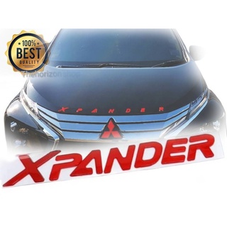 logoโลโก้ มิตซูบิชิ 3D เอ็กซ์แพนเดอร์ Mitsubishi Xpander ติดฝากระโปรง สีแดง*จัดส่งเร้ว บริการประทับใจ*