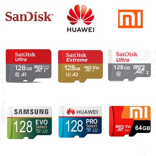 SANDISK การ์ดหน่วยความจํา Sd 100mb S 64gb 128gb 256gb 512gb ความจุขนาดใหญ่