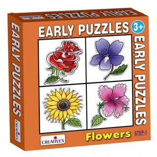 Early Puzzles - Flower จิ๊กซอว์เด็ก 3 ขวบ