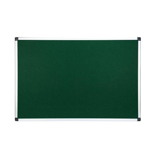 บอร์ดกำมะหยี่ขอบอะลูมิเนียม 90x120 ซม. สีเขียว ONE 90x120 cm aluminum edge velvet board, green ONE