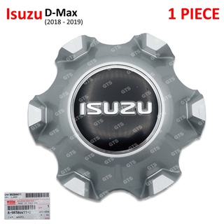 ฝาครอบดุมล้อ ฝาดุมล้อ ดุมล้อ ของแท้ 1 ชิ้น สีบอร์นดำ สำหรับ Isuzu D-Max ปี 2018-2019