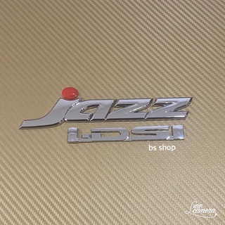 โลโก้ JAZZ i-DSI ติดท้าย Honda  ชุด 2 ชิ้น