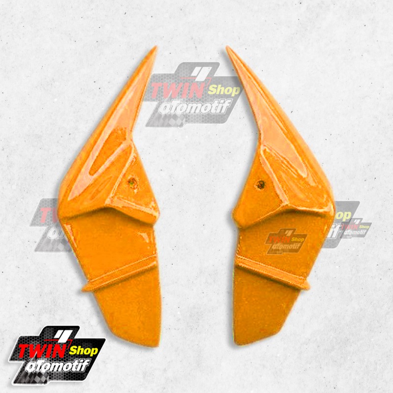 Winglet ที่ต่อ aerox, หนวด aerox new 2021, aerox winglet new 2021 สีส้ม