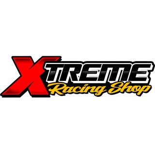 สติ๊กเกอร์ ติดรถ XTREME RACING SHOP ขนาดความยาว 30 Cm. สูง 10  Cm.