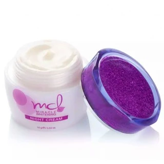 [ ครีม หมอจุฬา ] MCL Miracle Whitening Night Cream (เอมซีแอล มิราเคิ้ล ไวท์เทนนิ่ง ไนท์ครีม)