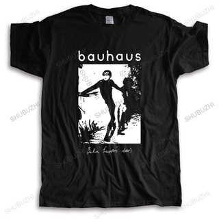 เสื้อครอปสายฝอ - ใหม่TshirtBauhausBelaLugosiโลโก้โบราณStreetwearเสื้อยืดสไตล์วินเทจ