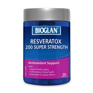 Bioglan สูตร Resveratox 200 Super Strength (สินค้า pre-order)