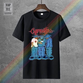 ย้อนยุค【สไตล์ฮาราจูกุ】เสื้อยืด ผ้าฝ้าย 100% พิมพ์ลาย Cypress Hill Blunted LHZYS-5XL