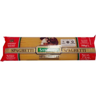 San Remo Spaghetti Pasta 500gm  ซานเรโมพาสต้าสปาเก็ตตี้ 500 กรัม