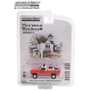 Greenlight 1/64 Normall Rockwell Series 4 1981 Chevrolet K20 Scottsdale 54060-E