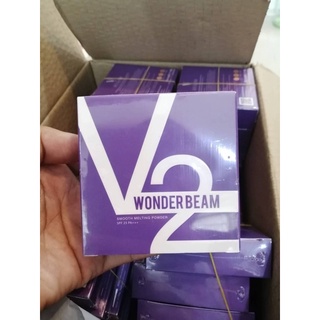 V2 Revolution Wonder Beam Smooth Melting Powder SPF25 PA++ ตลับจริง