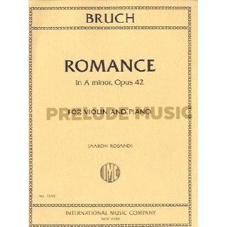 (Violin and Piano) Bruch, M: Romance A Minor op.42 (IMC3590)