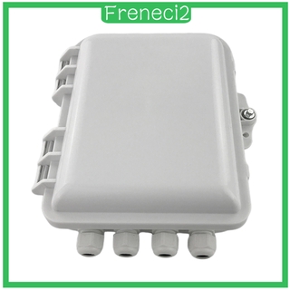 ( Freneci2 ) กล่องพลาสติกไฟเบอร์ออปติกแยกสายเคเบิ้ล Ftth Terminal Box 12 Cores High Strength