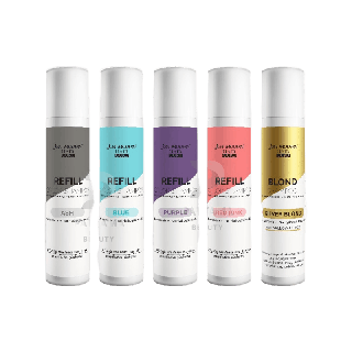 Just modern Hair Guru refill color shampoo 255 ml.  แชมพูเคลือบสีผม ชนิดล้างออก แชมพูเติมประกายสีผมให้สีสันสวยสด