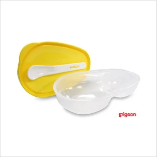 Pigeon ชามบดอาหาร พร้อมช้อน PP-Feeding Dish