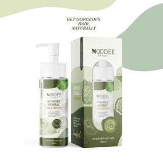 🎁1แถม1 ✅Noodee herbal 2IN1 แชมพูหนูดี ลดการหลุดร่วง ผมร่วง ยาวไว