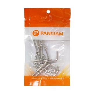 ตะขอตัวแอล-PAN-SIAM-รุ่น-TTL-112-ขนาด-1-1|2-นิ้ว-(แพ็ค-10-ตัว) L hook-PAN-SIAM-model-TTL-112-size-1-1|2-inch-(pack-10-pi