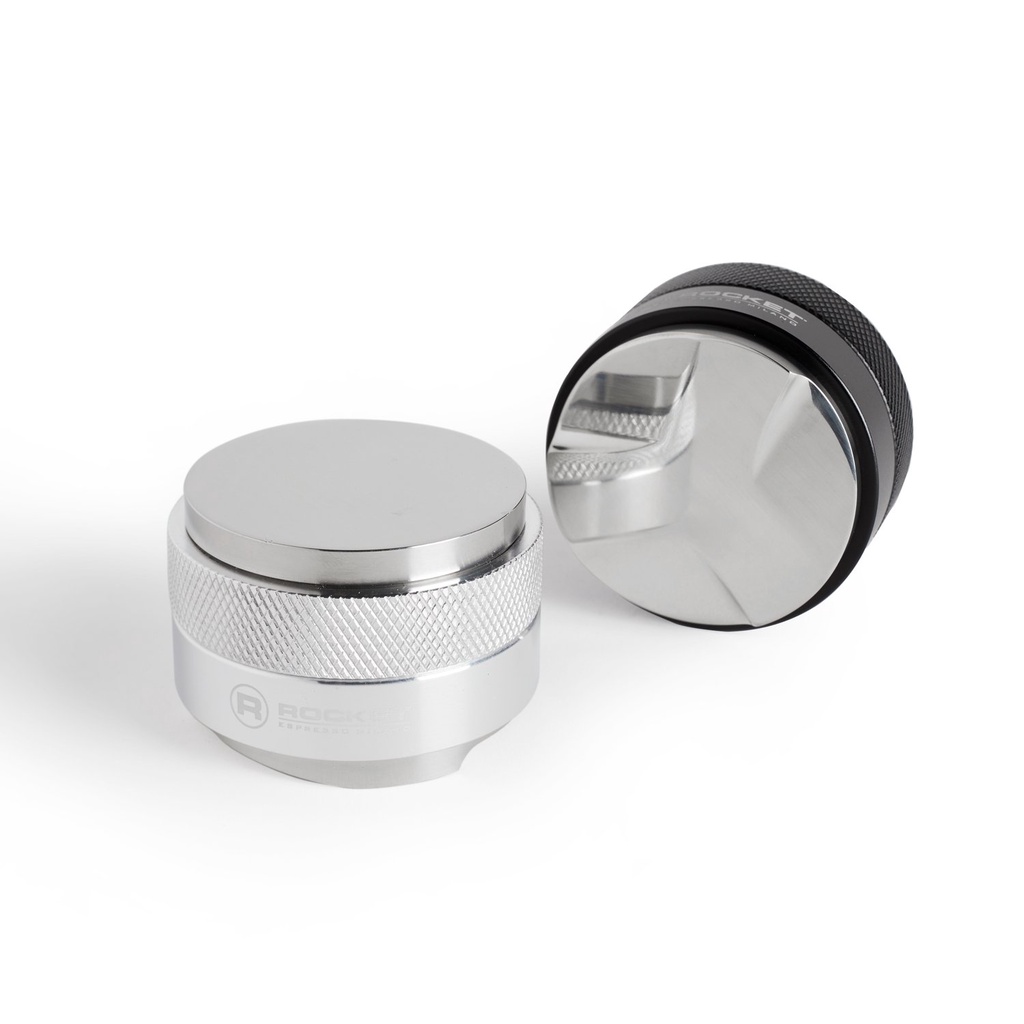 Rocket Espresso 2-in-1 Tamper & Leveler แทมเปอร์ มาการอง อุปกรณ์เกลี่ยหน้ากาแฟ ที่กดกาแฟ ขนาด 58 mm.(ตัวโชว์มีรอยขนแมว)