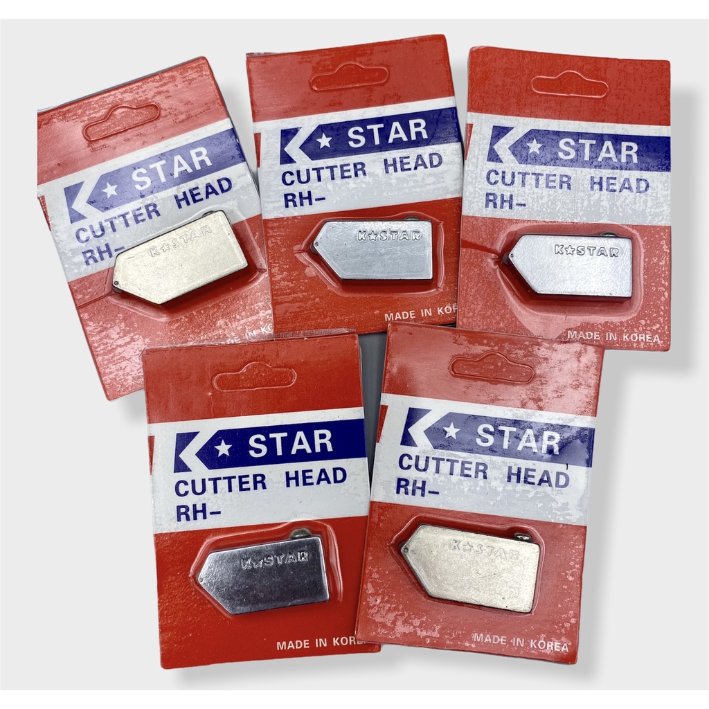 ใบมีดหัวตัดเพชร มีดตัดกระจก หัวมีดตัดกระจก K star Made in Korea 🇰🇷 ใช้เปลี่ยนกับมีดตัดกระจกได้ทุกรุ่