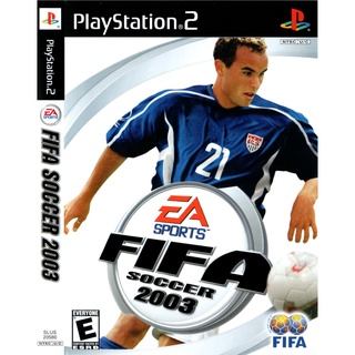 แผ่นเกมส์ FIFA Soccer 2003 PS2 Playstation 2 คุณภาพสูง ราคาถูก