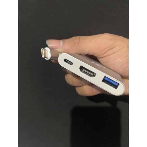 USB TYPE C 3.1 TO HDTV MULTI PORT 3.0 CHARGER ใหม่ MAC 12 13 15 PRO