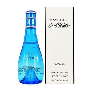 Davidoff Cool Water for Women EDT 100 ml. (Tester มีกล่องขาว)