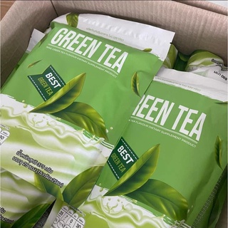 ราคาต่อห่อ ชาเขียวไนน์ NINE Green Tea เครื่องดื่มปรุงสำเร็จชนิดผง บรรจุ 25 ซอง