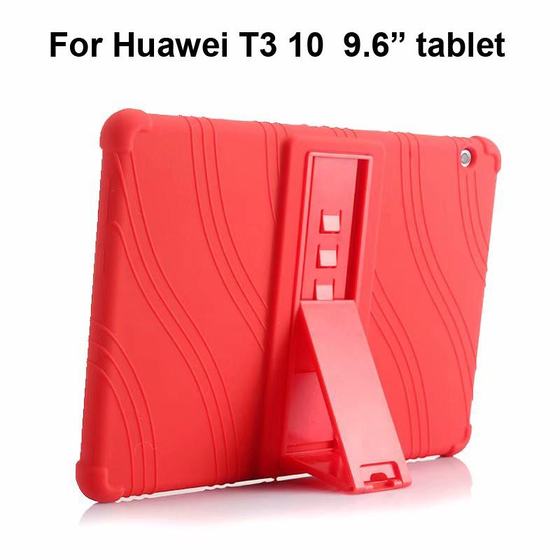 Huawei Mediapad T3 10 ยางทำจากซิลิคอน เคส Honor Pad 2 9.6" กรณีป้องกัน หุ้ม ฝาครอบป้องกัน