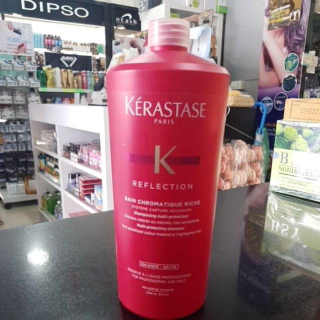 Kerastase reflection bain chromatique riche shampoo 1000 ml ขวดใหญ่ แชมพู เคเรสตาส ผมทำสี