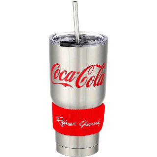 MINISO x Coca-Cola แก้วเก็บความเย็น แก้วน้ำเก็บความเย็น ขวดน้ำ Coca Cola Insulation Steel Bottle 850ml