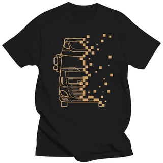 [COD]ขายดี เสื้อยืดลําลอง แขนสั้น คอกลม พิมพ์ลายรถบรรทุก Lorry Driver แฟชั่นสําหรับผู้ชาย