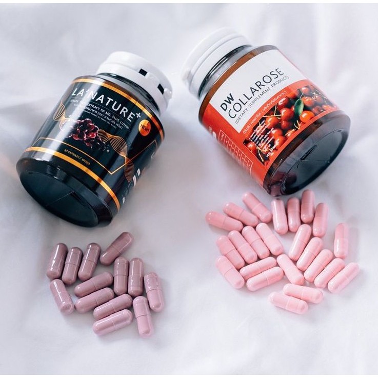 *ลาเนเจอร์ องุ่น กระปุกดำ Lanature Grape Seed 30 แคปซูล ราคา ถูกที่สุด ดีลบีเคเค แกลเลอรีภาพที่ 4