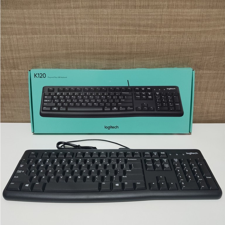 คีย์บอร์ด Logitech USB K120