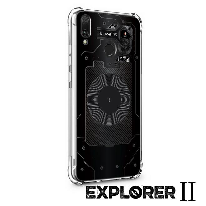 เคส สำหรับ Huawei Y9 [Explorer II Series] 3D Anti-Shock Protection TPU Case