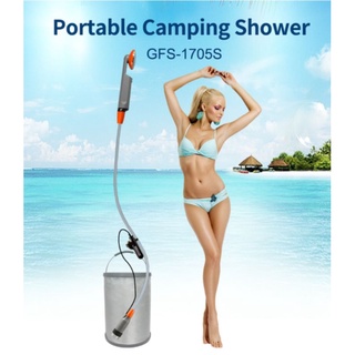 ฝักบัวอาบน้ำกลางแจ้งแบบพกพา(สินค้าจากไทย พร้อมส่ง) Outdoor Portable Shower USB Rechargeable