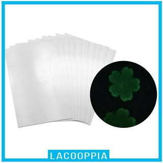 [LACOOPPIA] 10 Printer Inkjet Shrink Film Plastic Sheet Paper DIY Jewelry Making Craft White