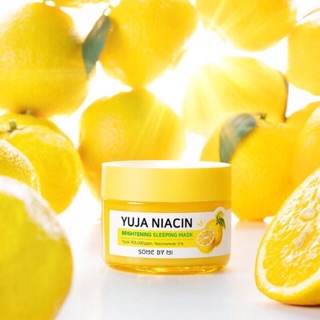 มาใหม่!แท้ SOME BY MI YUJA NIACIN BRIGHTENING SLEEPING MASK มาส์กปรับสภาพผิวใหม่จาก ซัม บาย มี สวยใสหลังตื่นนอน