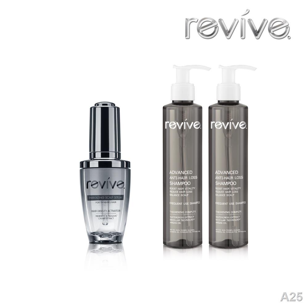 Revive Energizing Scalp Serum 1 + Revive Advanced Anti-Hair Loss Shampoo 2