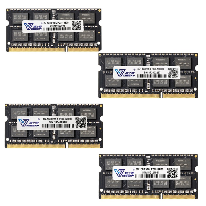 Vaseky ddr3 ram notebook intel 8 gb 1600 mhz p7go5elia2 thaipick