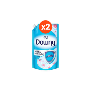Downy ดาวน์นี่ สูตรขจัดแบคทีเรีย น้ำยาปรับผ้านุ่ม ผลิตภัณฑ์ปรับผ้านุ่ม สูตรเข้มข้นพิเศษ 1.35 มล x2