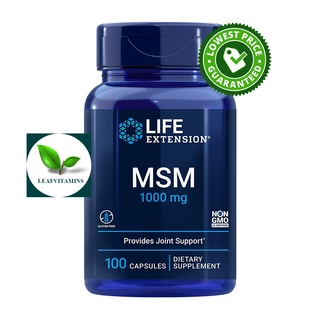 Life Extension MSM 1000 mg / 100 Capsules